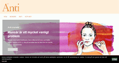 Desktop Screenshot of anti.se